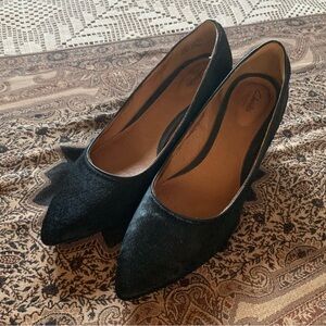 Clarks Artisan Sundance Pony Hair Pumps